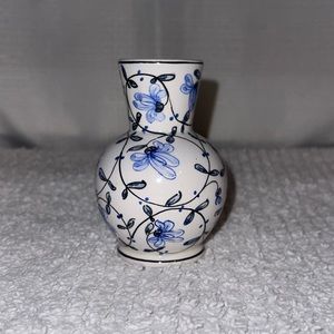 Hand Painted Floral Vase